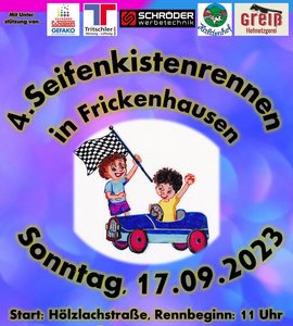 Seifenkistenrennen in Frickenhausen 2023